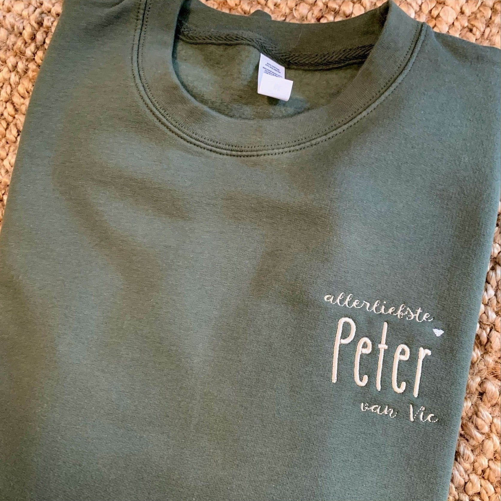 Trui Borduren Op Shirt Werkkleding Kleding Bedrukken Logo