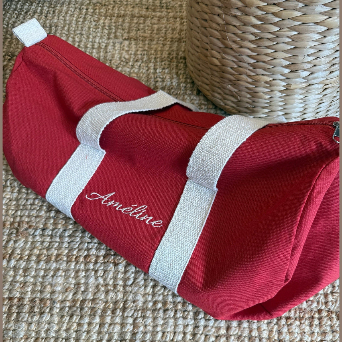 Logeertas met naam in katoen - Caro B Handmade Caro B Handmade - Signature Collection
