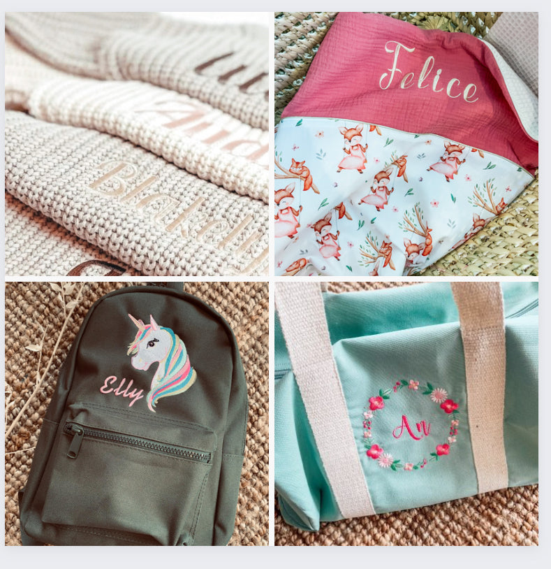 Maak je artikel persoonlijk met borduur - Caro B Handmade