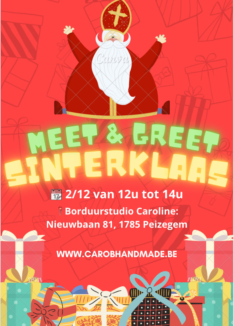 Meet & Greet: Sinterklaas en Piet - Caro B Handmade