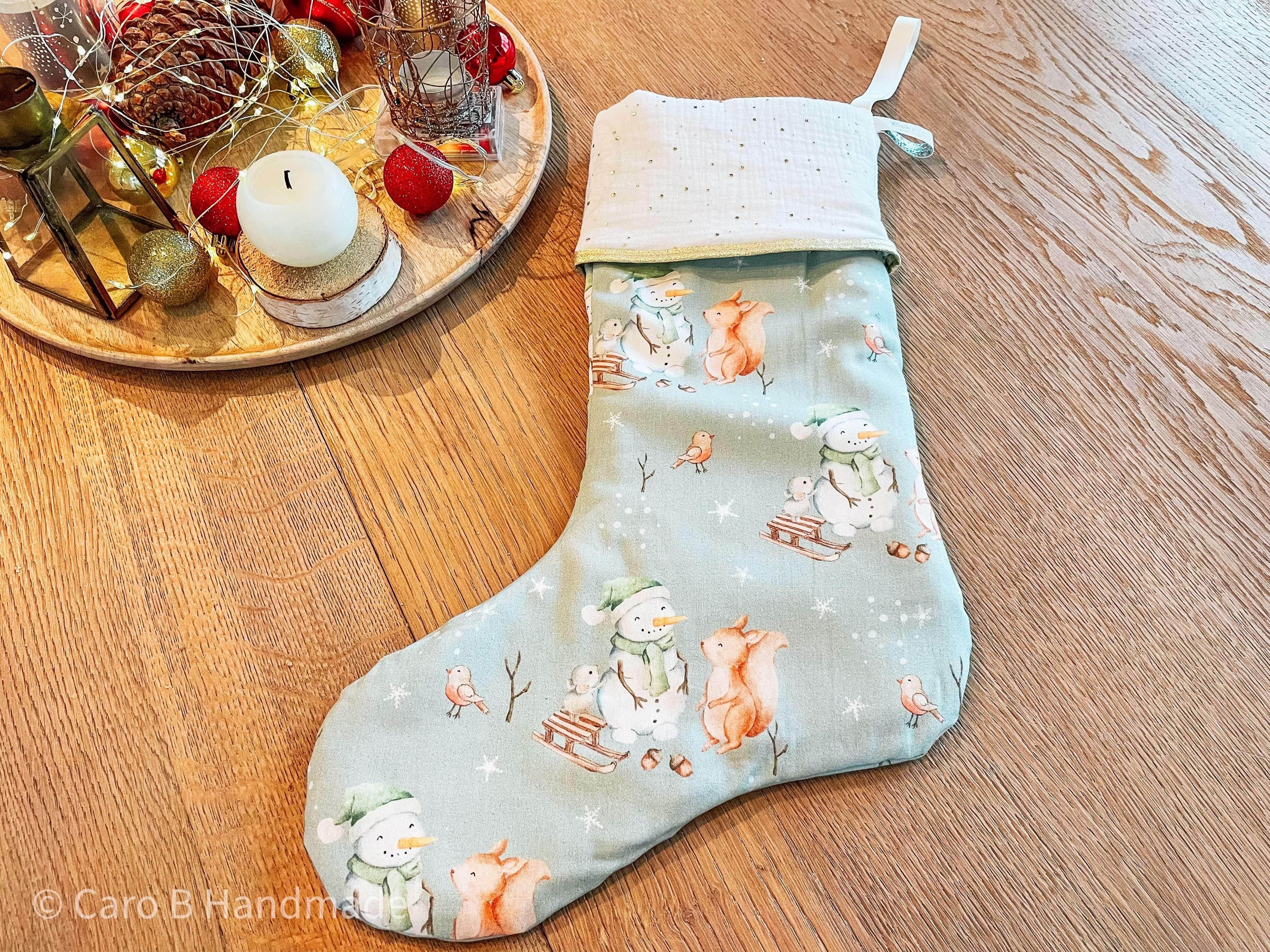 Kerstsok - Caro B Handmade