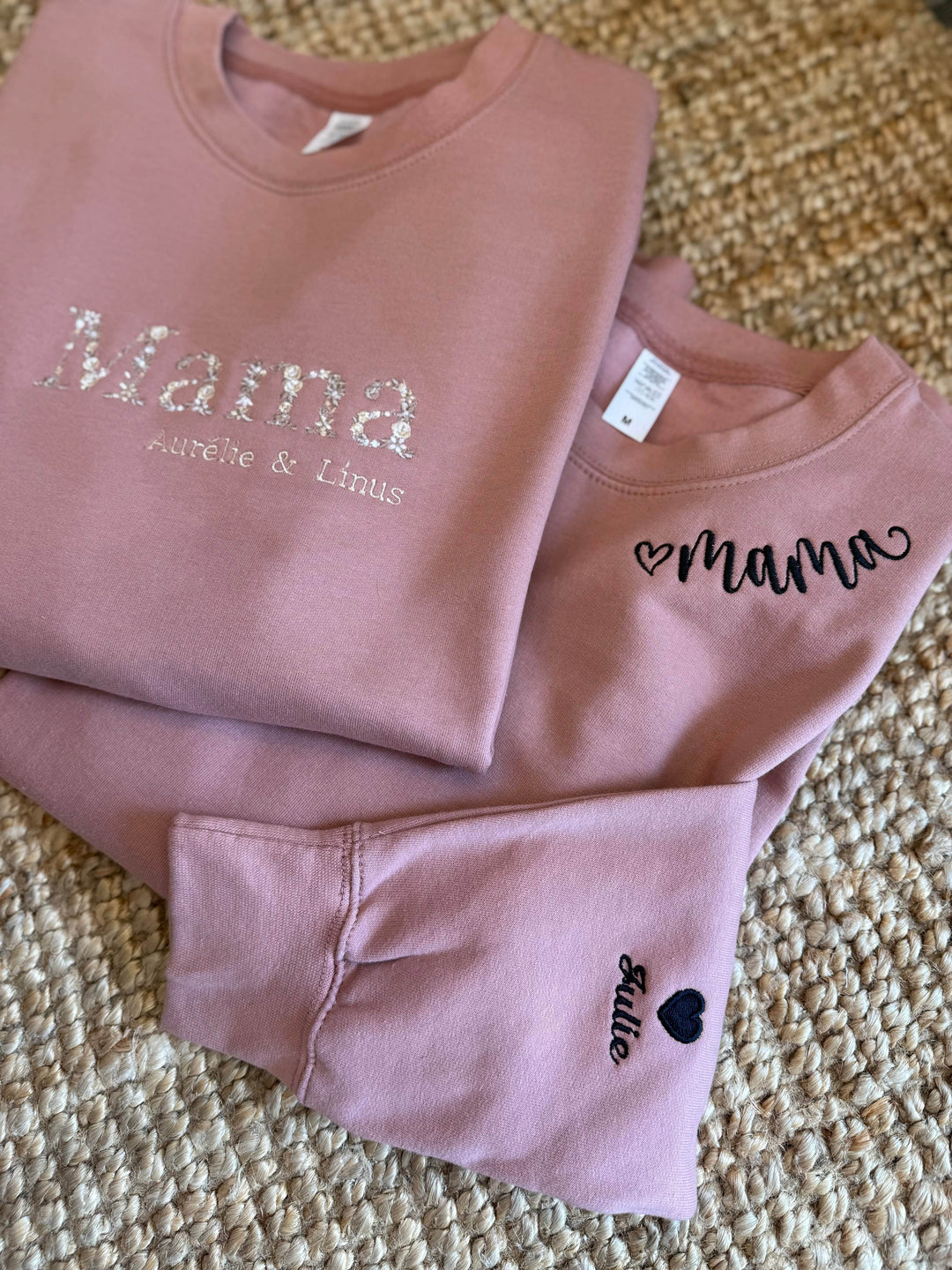 dames sweater met borduur - borduren - cadeaus - gepersonaliseerde cadeaus