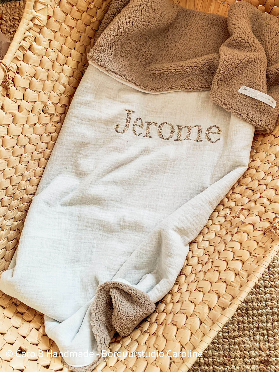 Babydeken zonder Print - Caro B Handmade