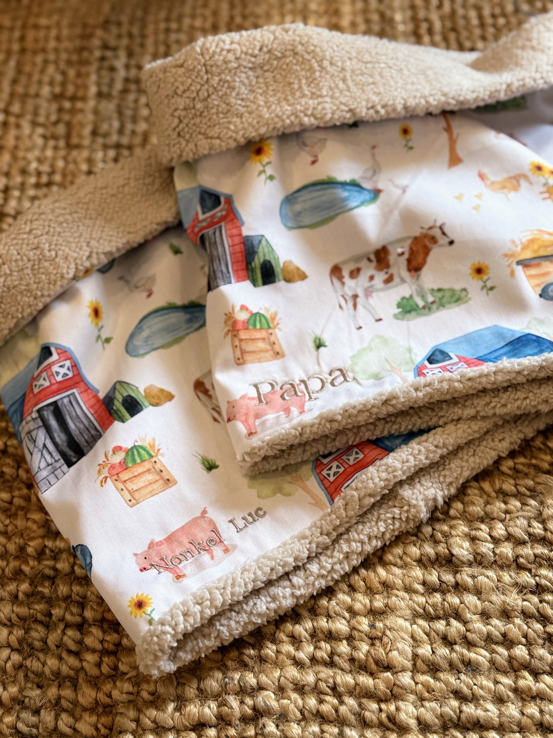 snood handgemaakt - gepersonaliseerde cadeau - kraamcadeau