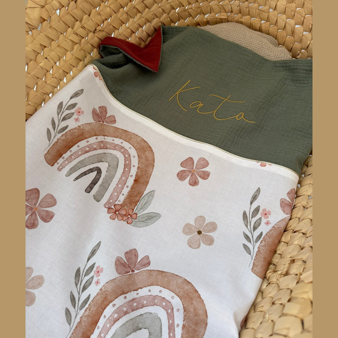 Handgemaakt Babydeken Fantasie – Exclusieve Stoffen & met Naam Caro B Handmade