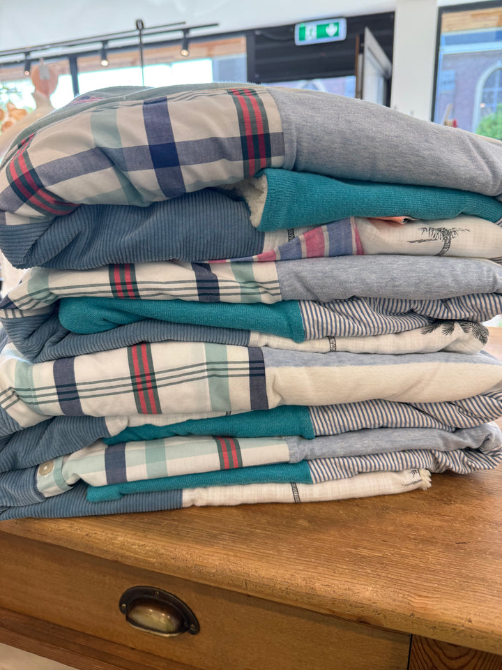 Koesterdeken van kleding van een dierbare - Memorydeken - Handgemaakt