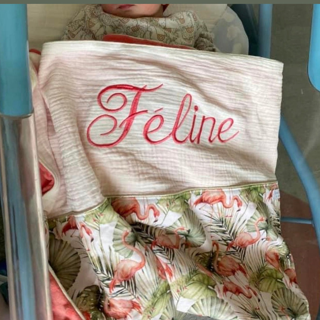 Handgemaakt Babydeken Boerderij – Exclusieve Stoffen & met Naam Caro B Handmade