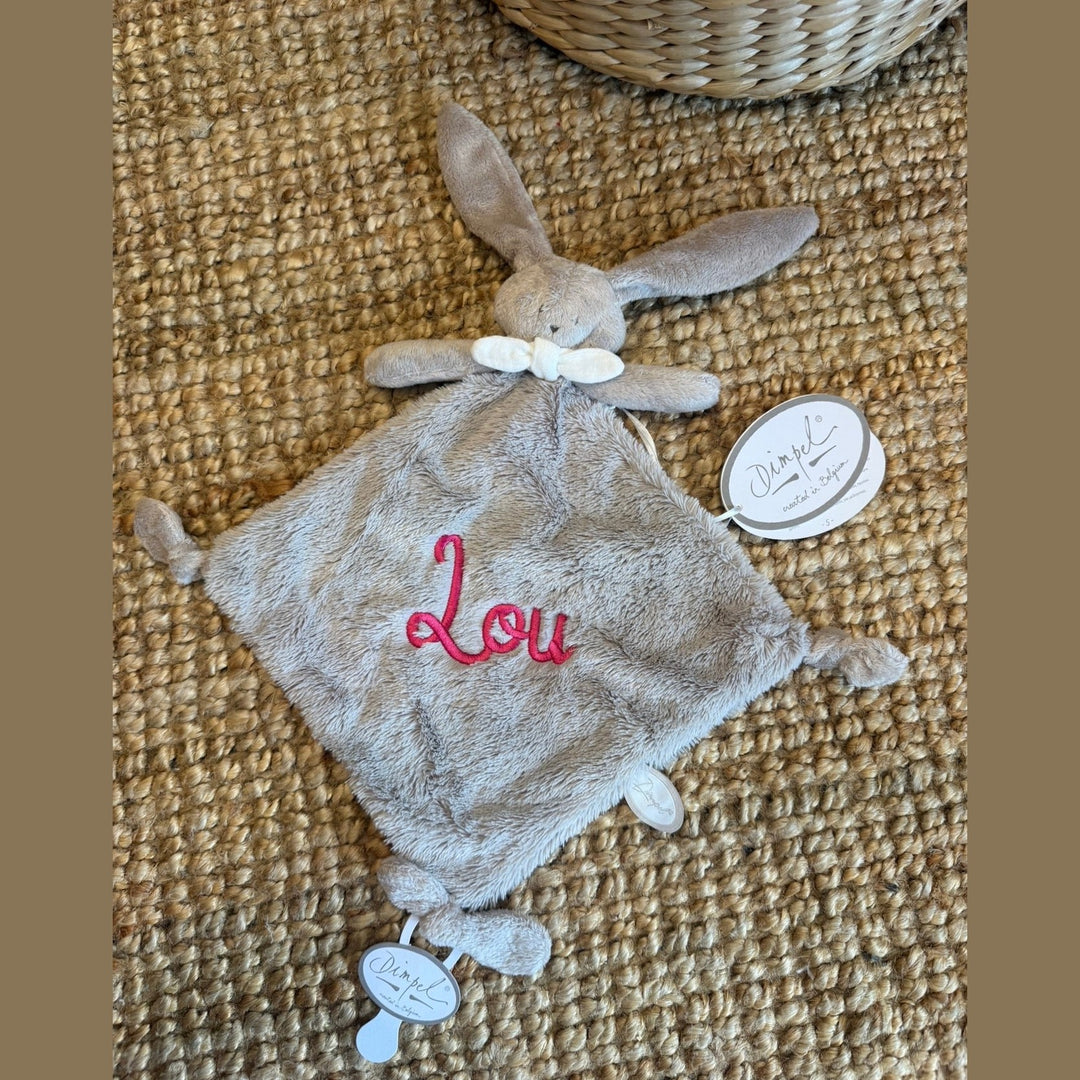 Dimpel Ella Doudou met Naam - Gepersonaliseerd Dimpel