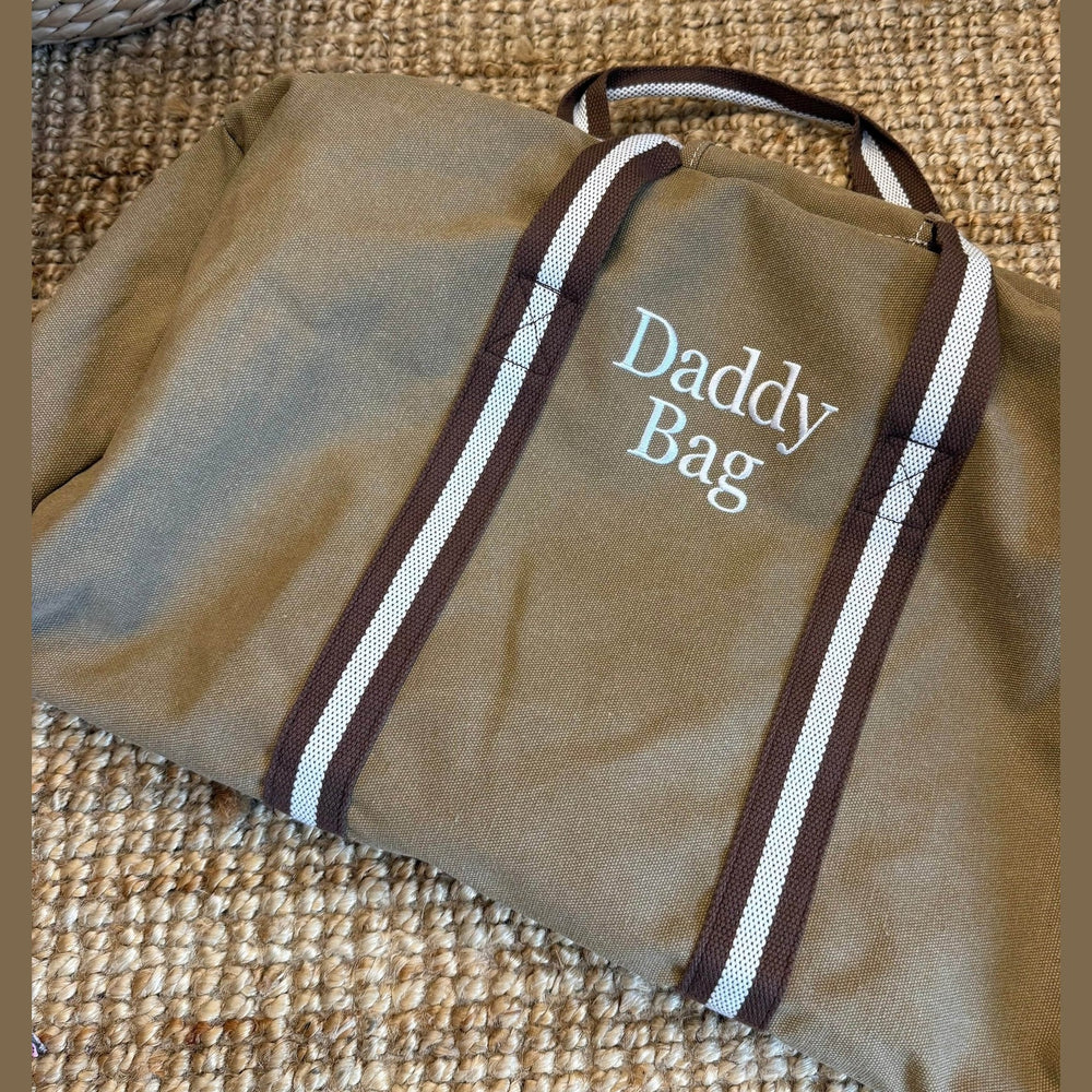 Vintage Weekendtas Geborduurd met Naam - Sporttas - Caro B Handmade