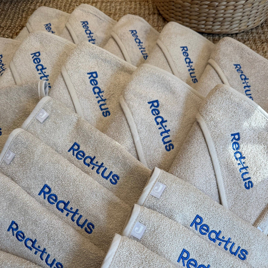 Zakelijk Pakket kraamcadeau met bedrijfslogo Caro B Handmade