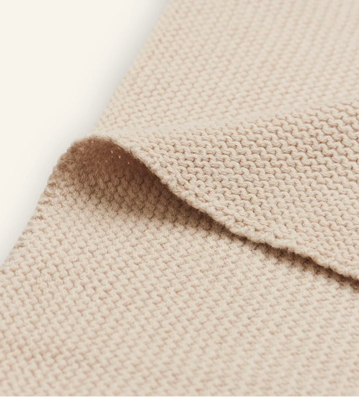 Jollein Babydeken Basic Knit met Naam - Borduren