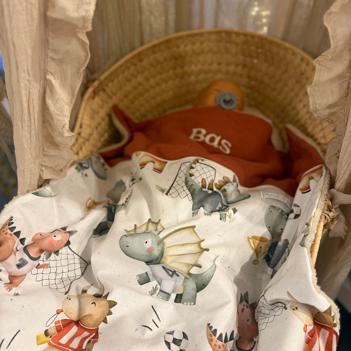 Handgemaakt Babydeken Boerderij – Exclusieve Stoffen & met Naam Caro B Handmade