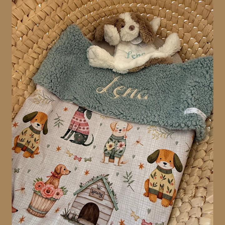 Handgemaakt Babydeken Boerderij – Exclusieve Stoffen & met Naam Caro B Handmade