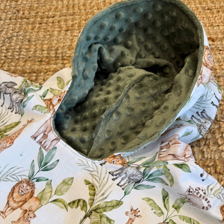 Handgemaakt Poncho Safari – Exclusieve Stoffen & met Naam Caro B Handmade