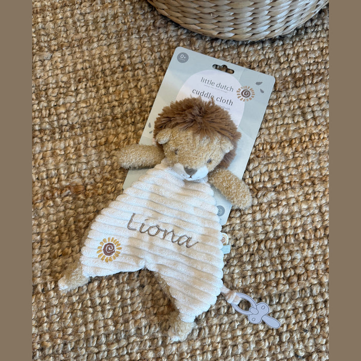 Little Dutch Knuffeldoekje knuffel Leeuw - Safari Friends Little Dutch