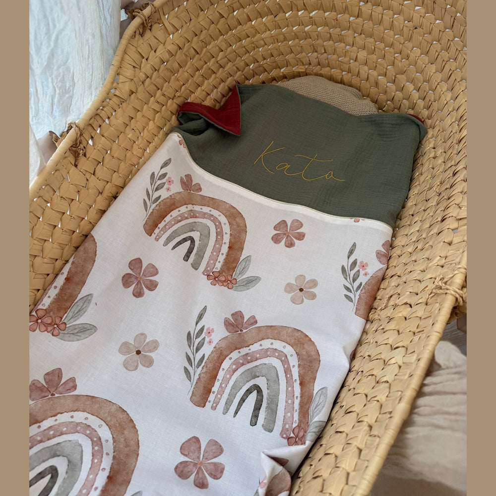 Handgemaakt Babydeken Fantasie – Exclusieve Stoffen & met Naam Caro B Handmade