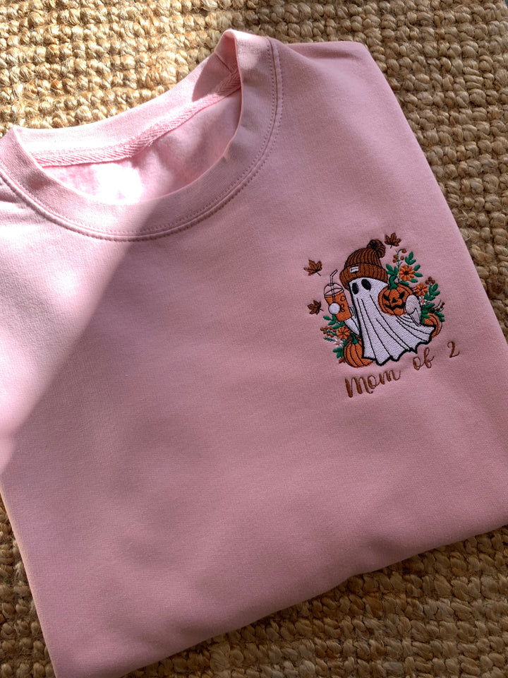 Coffee Mum of … – Halloween sweater met naam