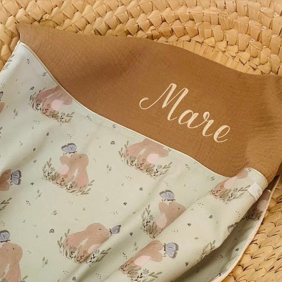 Handgemaakt Babydeken Boerderij – Exclusieve Stoffen & met Naam Caro B Handmade