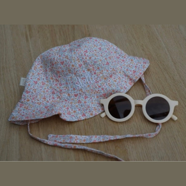Baby Gi Zomerhoedje Baby met Naam - Meadow