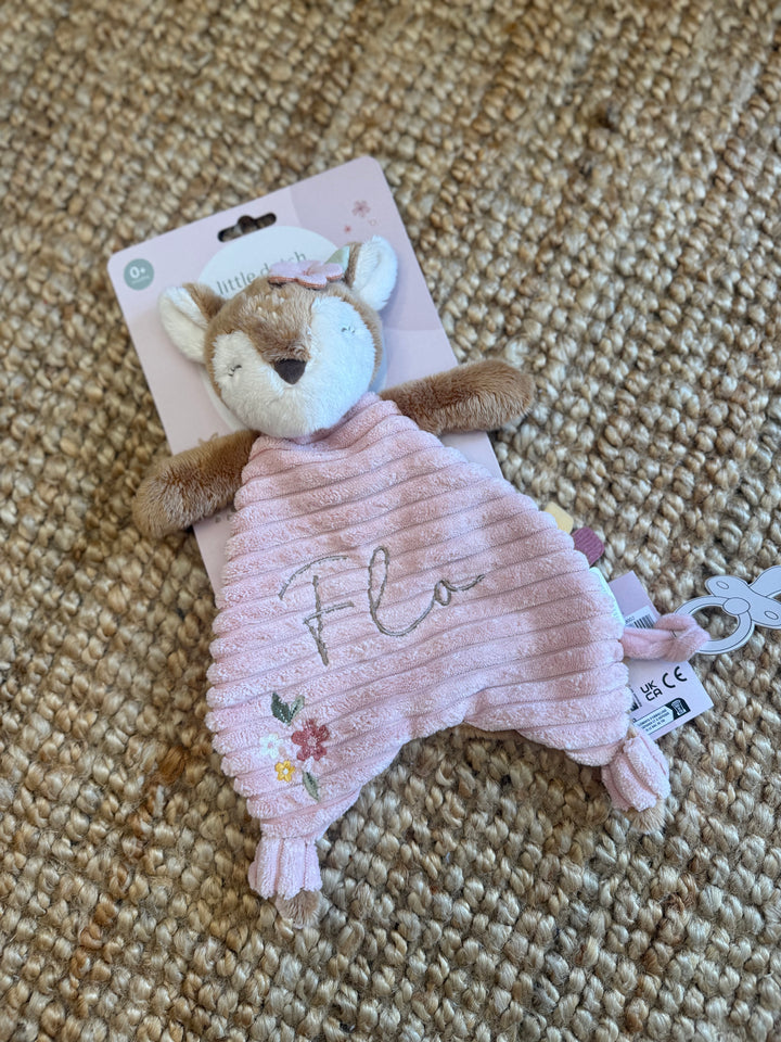 Little Dutch Knuffeldoekje knuffel Hert of Vos met naam