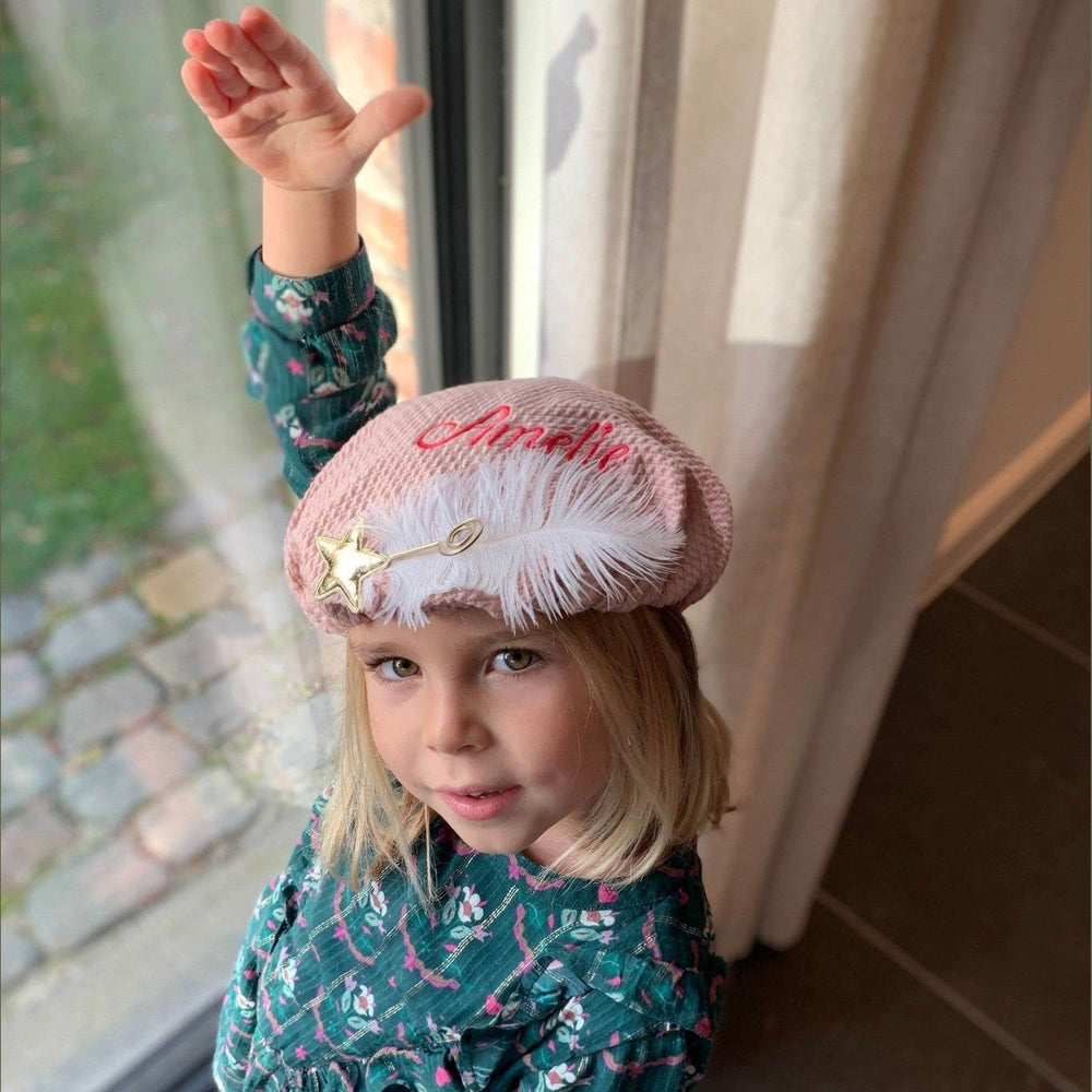 Pietenmuts Sinterklaas Geborduurd met naam - Handgemaakt - Caro B Handmade