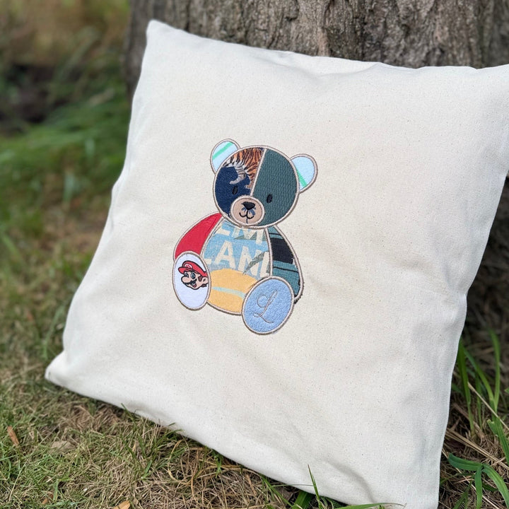 Gepersonaliseerd Koesterkussen met Babykleding