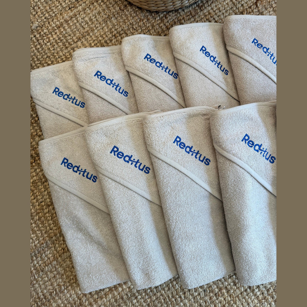 Zakelijk Pakket met bedrijfslogo - 10 badcapes Caro B Handmade - Signature Collection