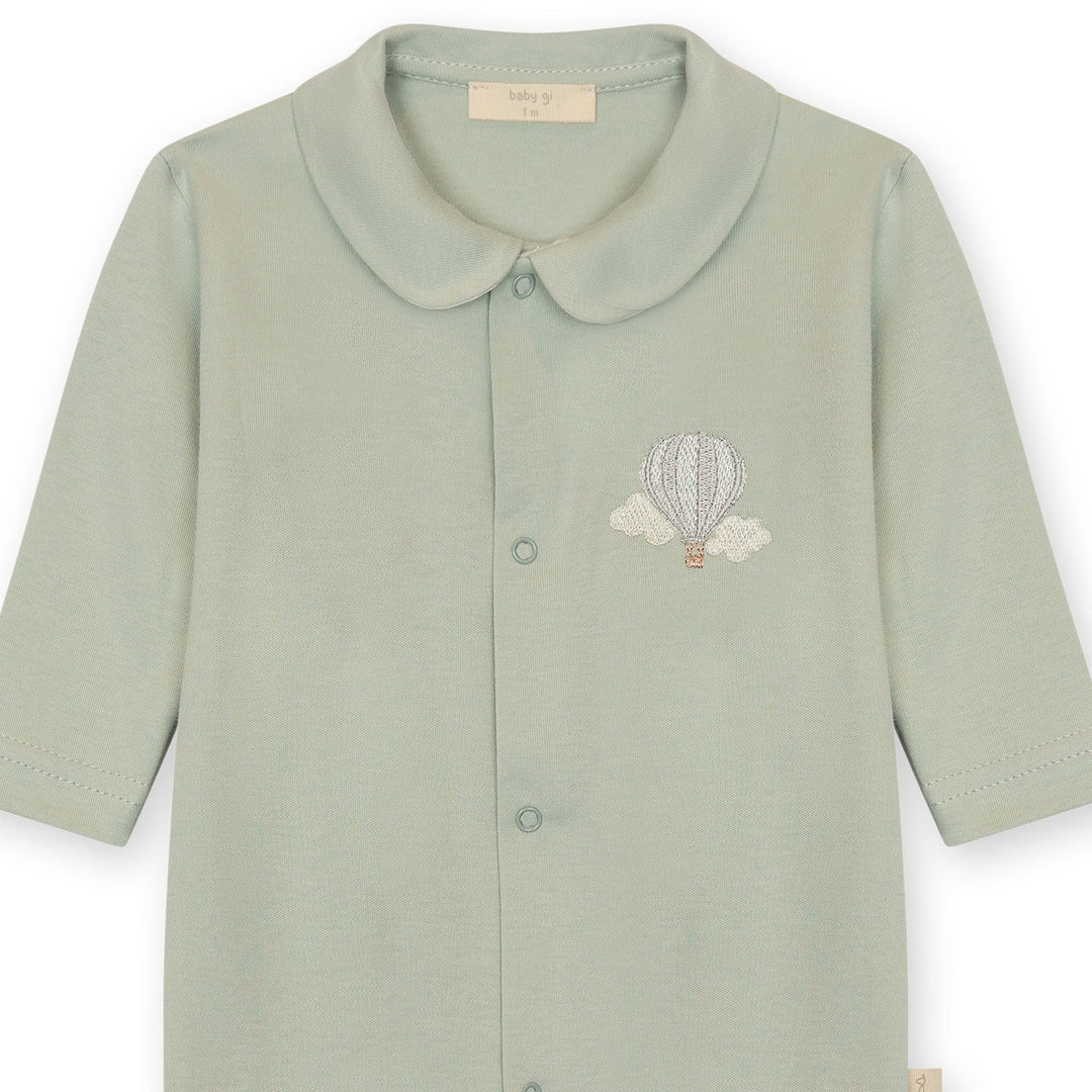 Baby Gi Boxpak Katoen met Naam - Air Balloon Baby Gi