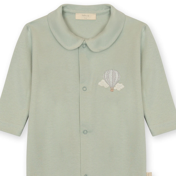 Baby Gi Boxpak Katoen met Naam - Air Balloon Baby Gi