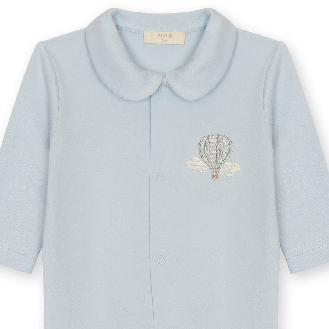 Baby Gi Boxpak Katoen met Naam - Air Balloon Baby Gi