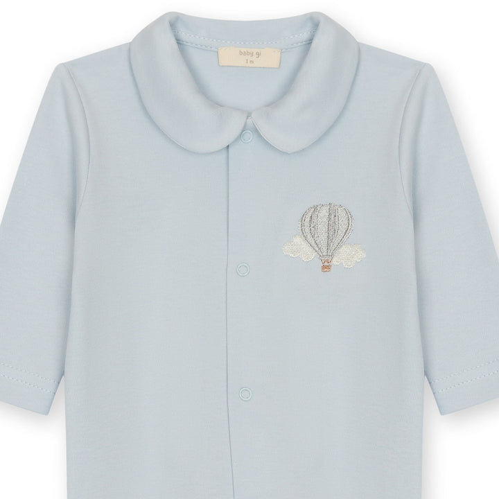 Baby Gi Boxpak Katoen met Naam - Air Balloon Baby Gi