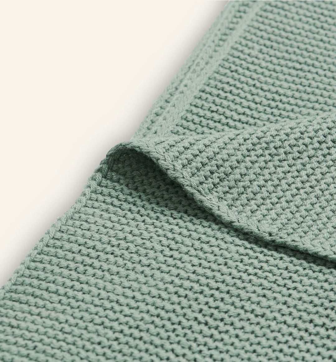 Jollein Babydeken Basic Knit met Naam - Borduren
