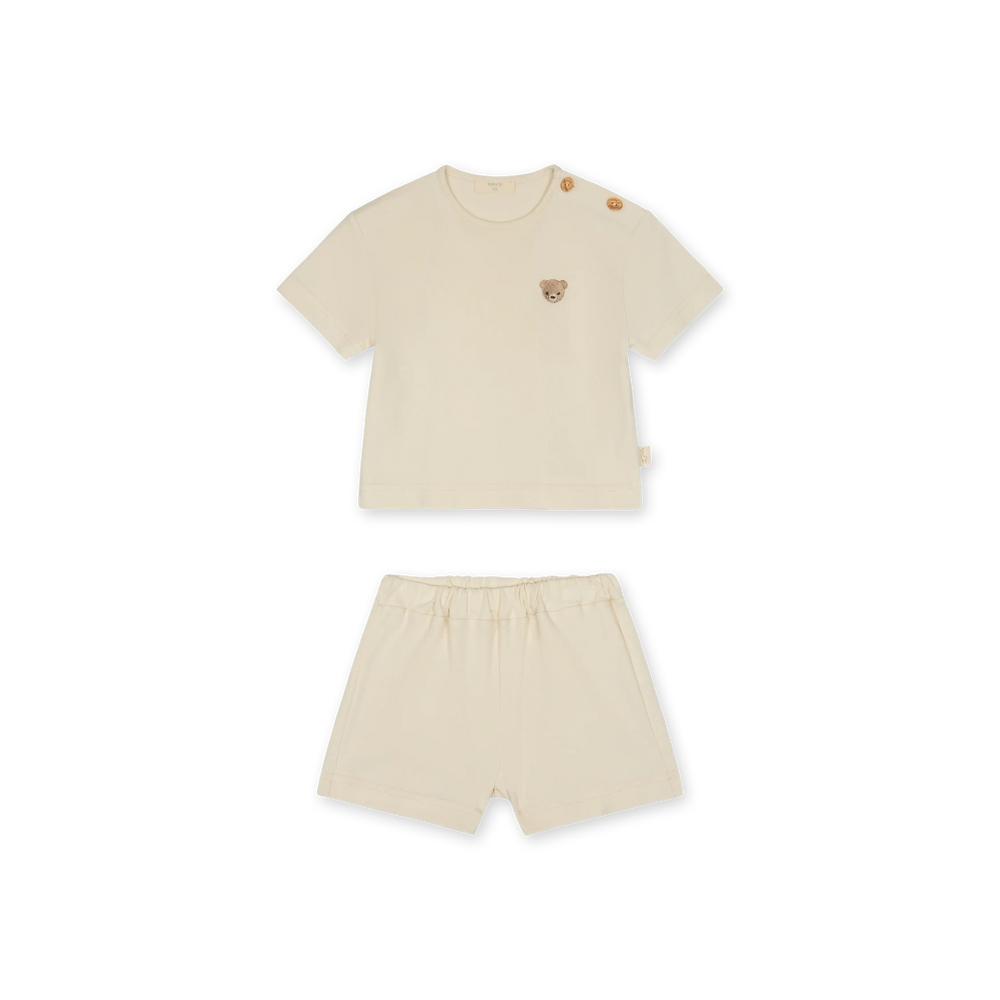 Baby Gi Set Pyjama met Naam - Bear Baby Gi