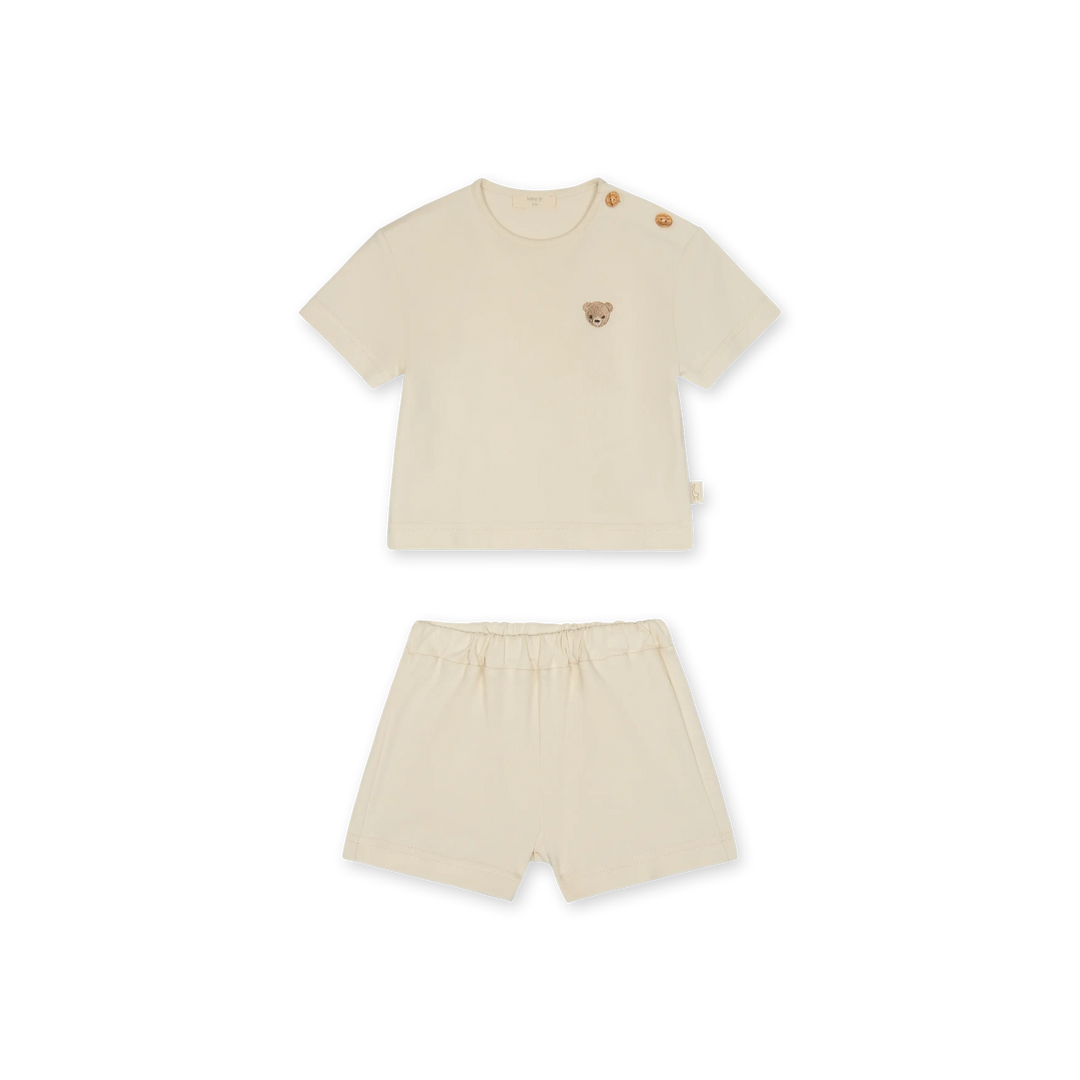 Baby Gi Set Pyjama met Naam - Bear Baby Gi