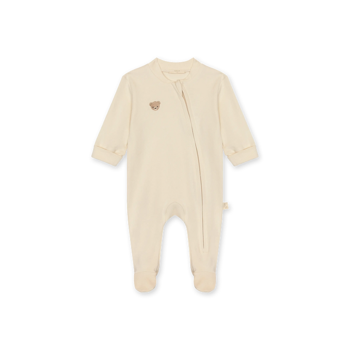 Baby Gi Boxpak Katoen met Rits & met Naam - Bear Baby Gi