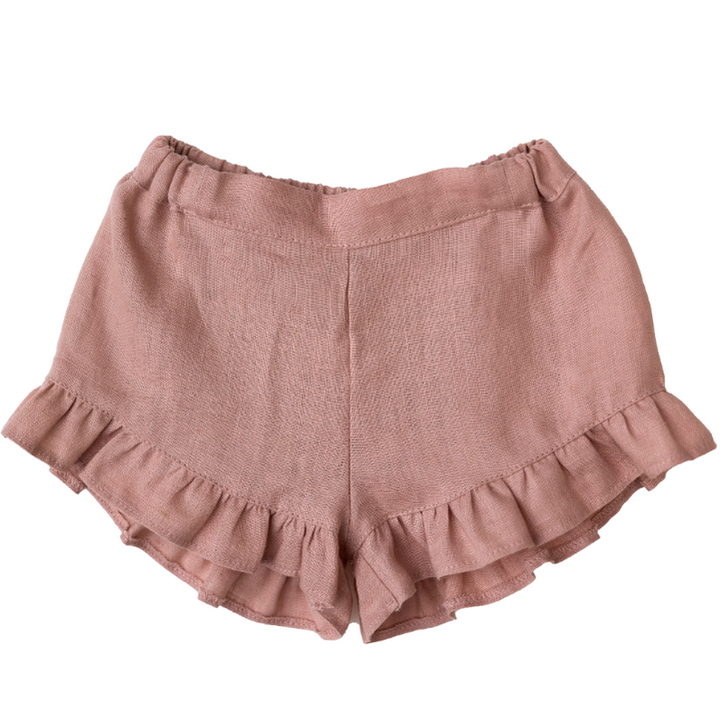 Baby Gi Frilly Short - Old Pink Baby Gi