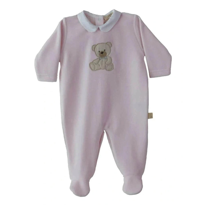 Baby Gi Boxpak Sweet Teddy - Geborduurd met naam - Roos - Caro B Handmade