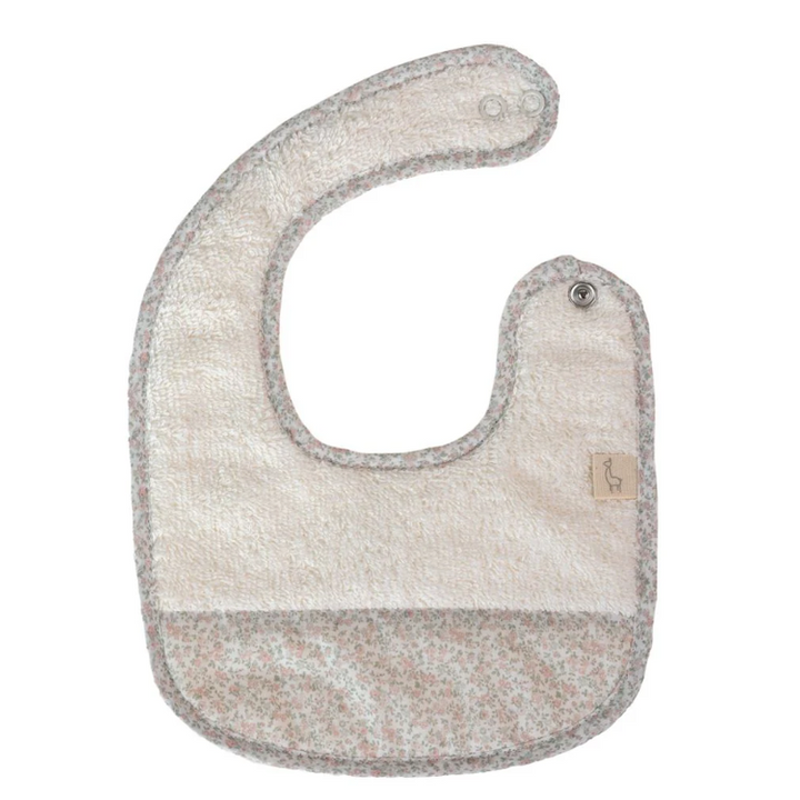 Baby GI Bavette Bloom - Geborduurd Met Naam - Ivoor Baby Gi