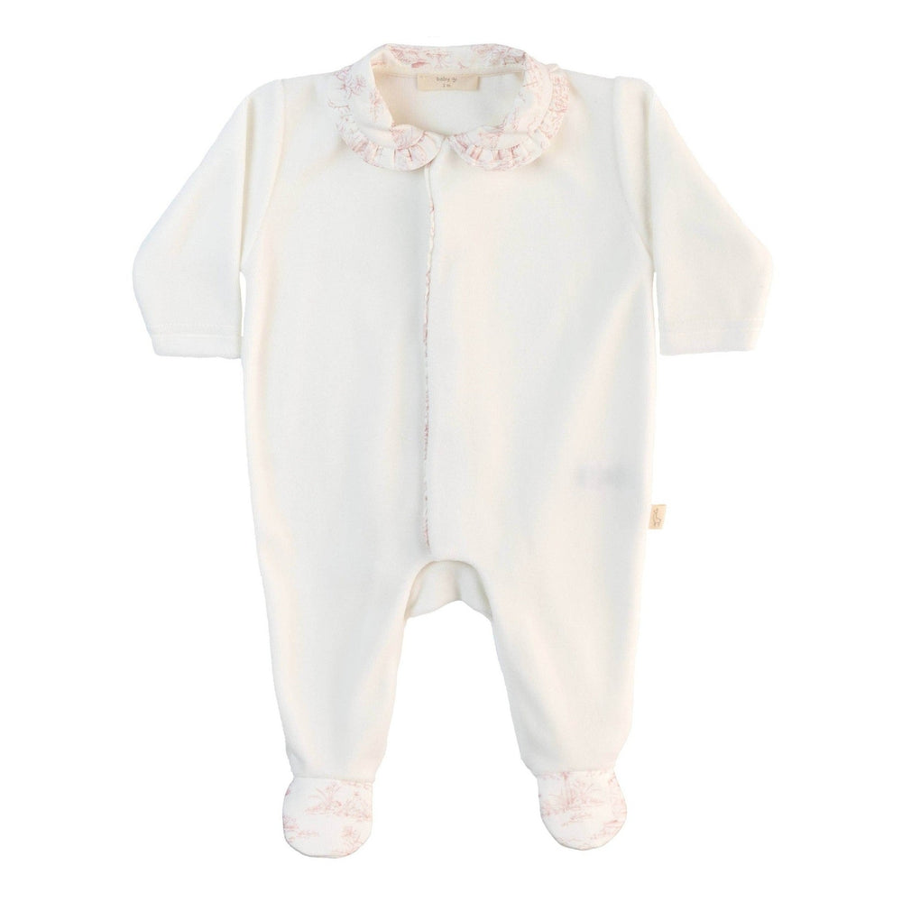 Baby Gi Boxpak Vintage met Naam - Borduren - Geboorte - Ivory - Caro B Handmade