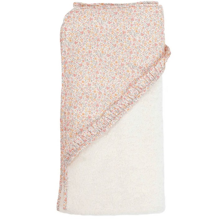 Baby Gi Badcape Geborduurd met naam - Meadow - Caro B Handmade