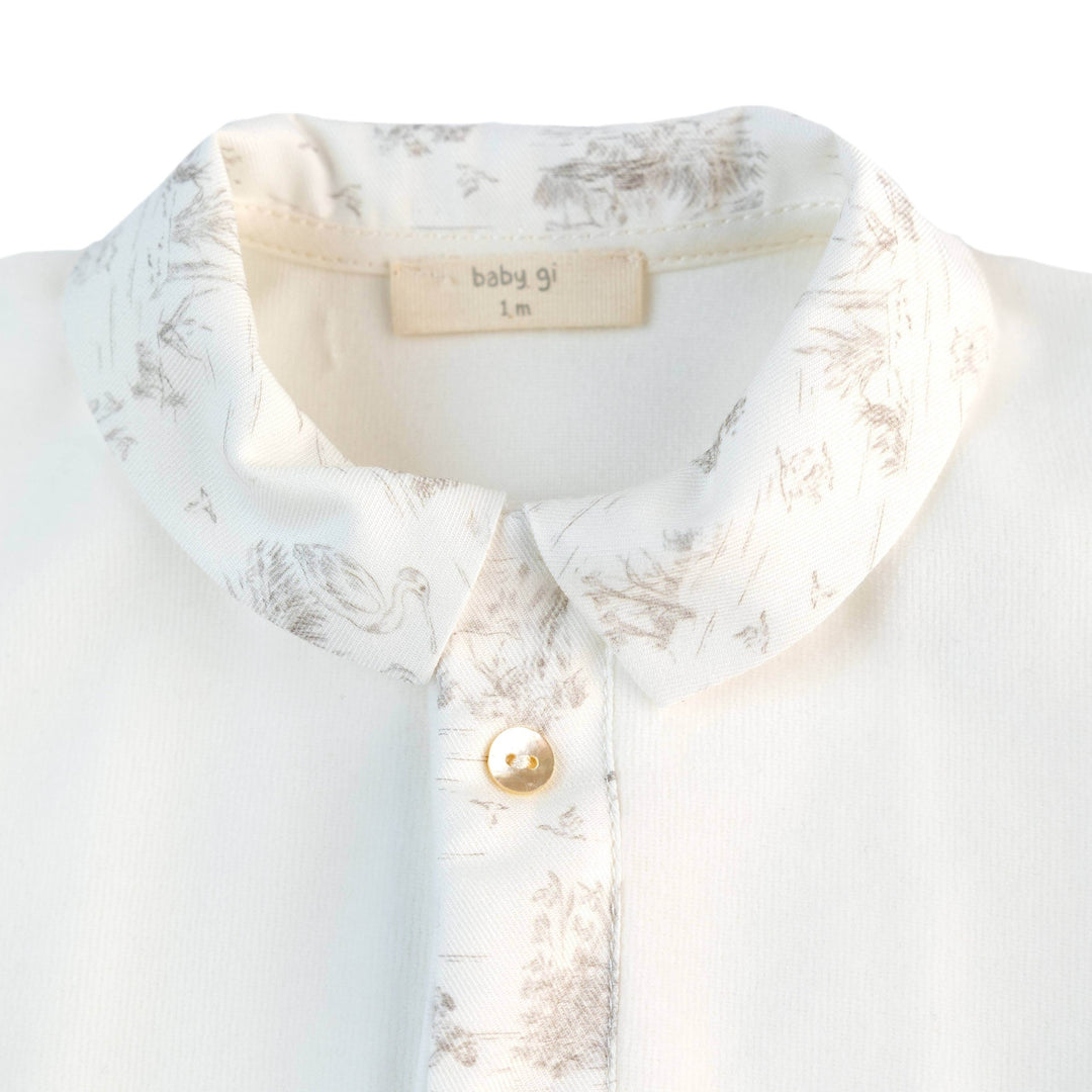 Baby Gi Boxpak Country met Naam - Borduren - Geboorte - Ivory - Caro B Handmade