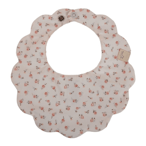 Baby GI Bavette Floral - Geborduurd Met Naam - Caro B Handmade
