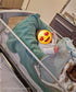 babywebshop - handgemaakte babydekentjes - HIB label - Unizo - Fysieke winkel in MerchtemPeizegem - Babydeken - geboortedekentjes - badponcho - logeertassen - mamabag - Caro B Handmade - mom bag - shopper - borduren met naam - Caroline Boogaerts