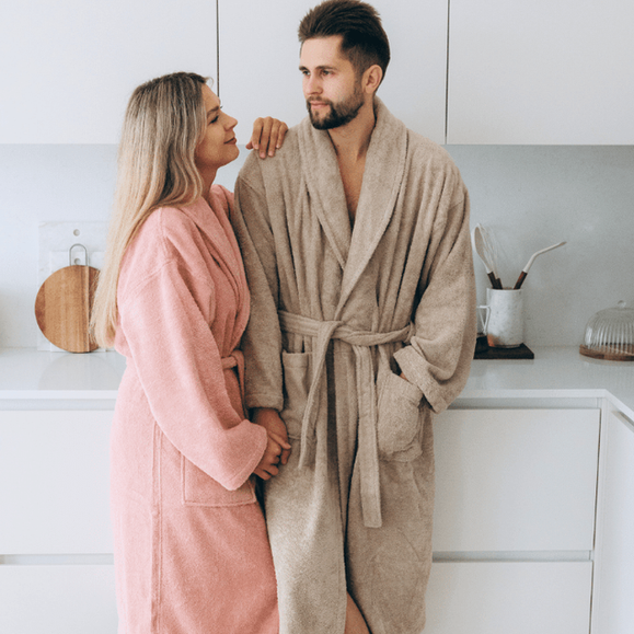 Badjas Geborduurd met naam - Caro B Handmade - Caro B Handmade