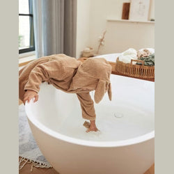 Badjas Jollein 1-4 jaar met Naam - Borduren Jollein