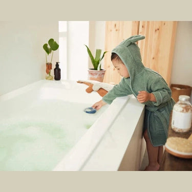 Badjas Jollein 1-4 jaar met Naam - Borduren Jollein