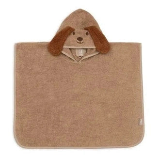 Jollein Badponcho met Naam - Borduren - Diego & Charlie - Caro B Handmade