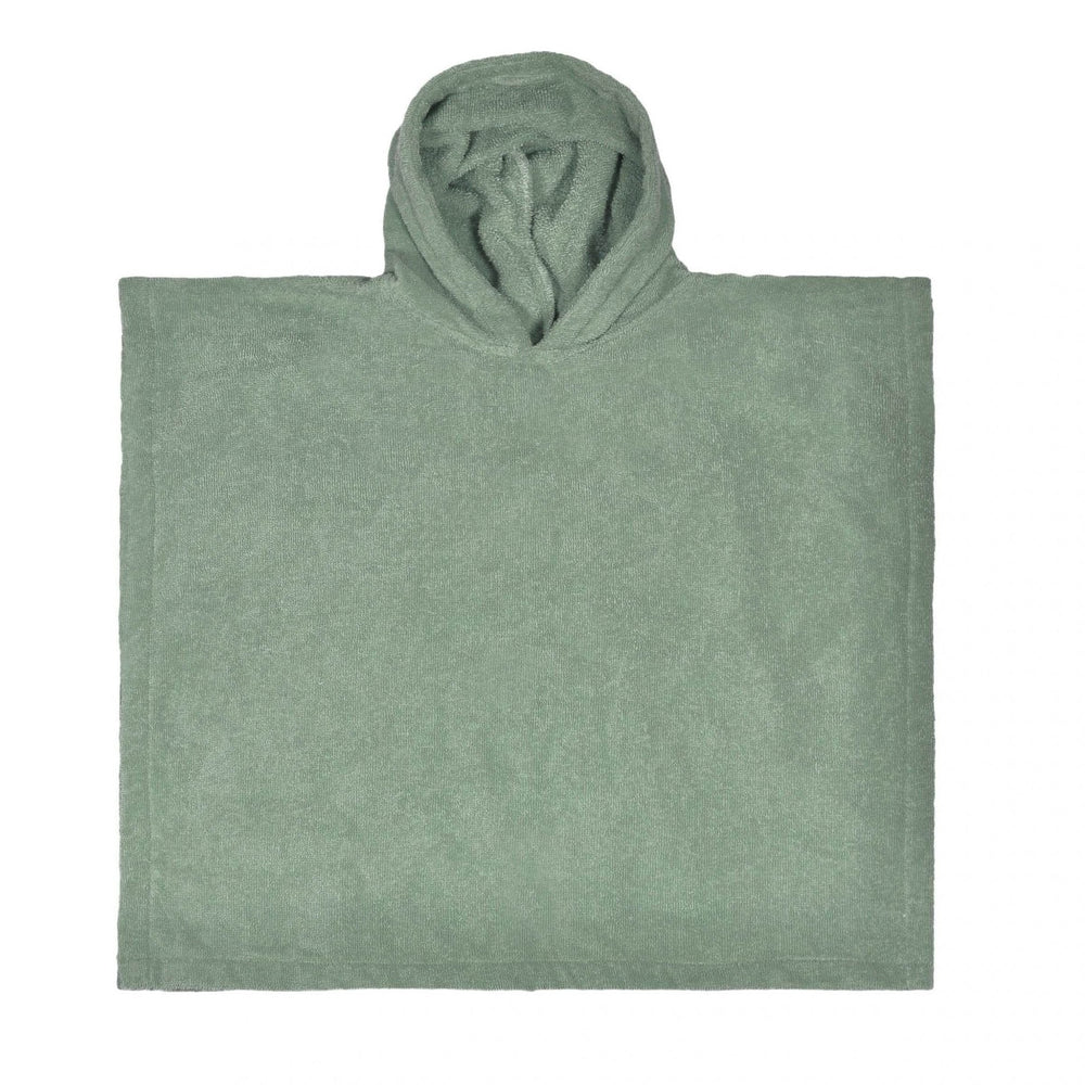 Badponcho met naam - Badstof - Borduren - Caro B Handmade