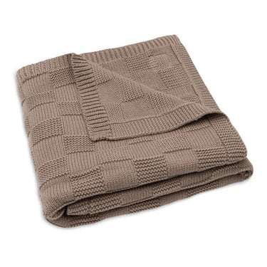 Deken Box Knit Jollein GOTS met Naam - Borduren Jollein