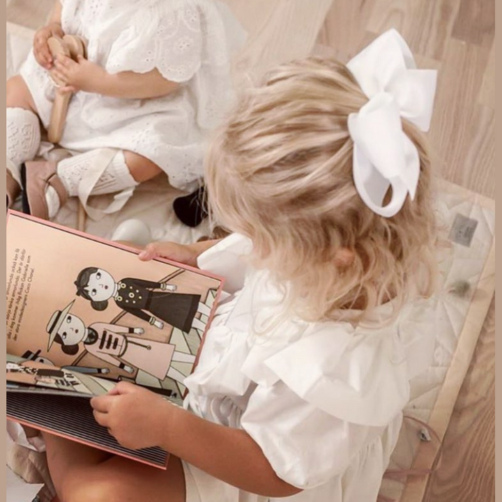 Hair Clip Strik - 15cm - Bow - Busy Lizzie